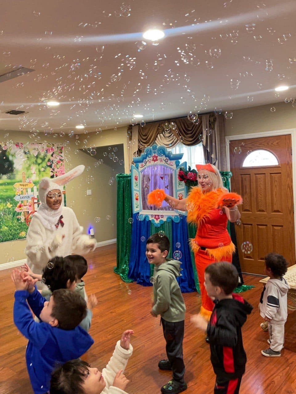 A scene from Miss Lana's "The Rabbit House".